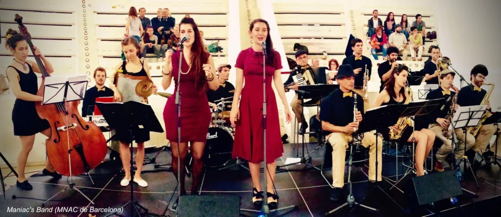 5-Maniac-s-Band-MNAC-de-Barcelona Sonorització i il·luminació