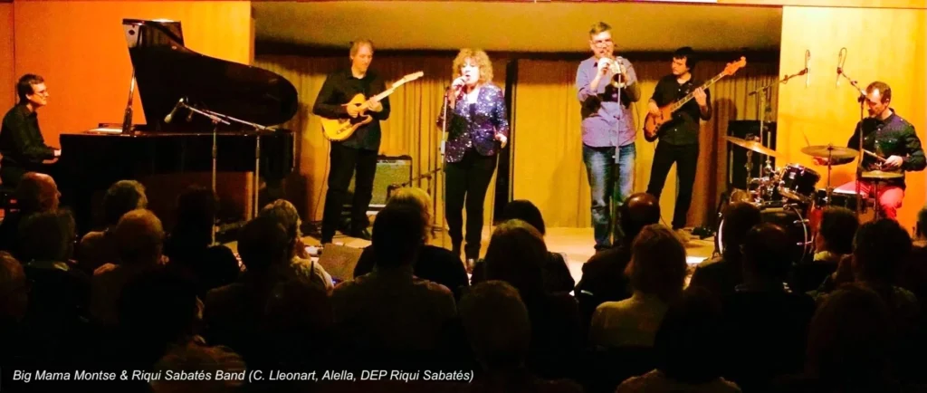 7-Big-Mama-Montse-&-Riqui-Sabates-Band Big Mama Montse & Riqui Sabatés Band (C. Lleonart, Alella, DEP Riqui Sabatés)